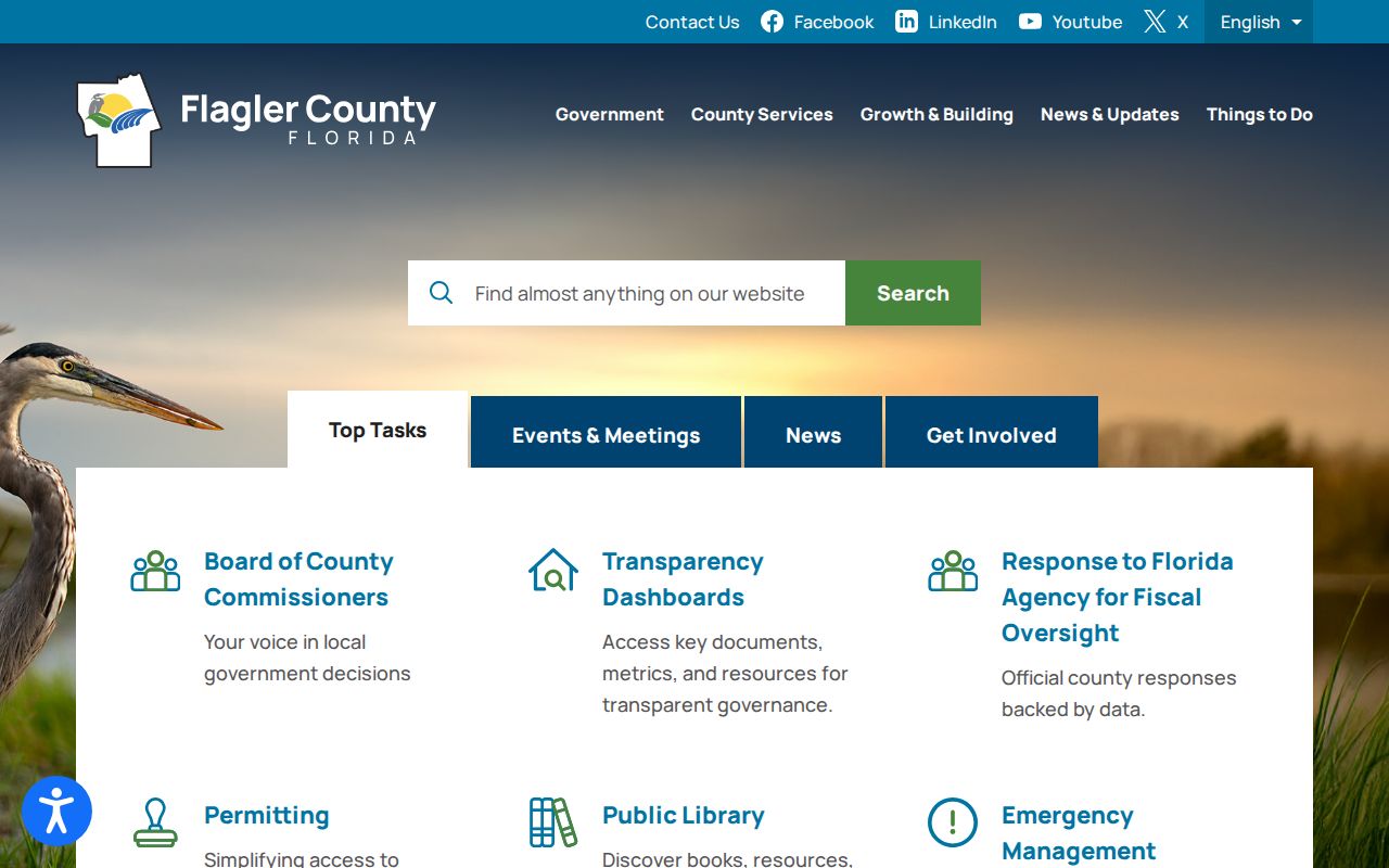 Flagler County criminal history county government source